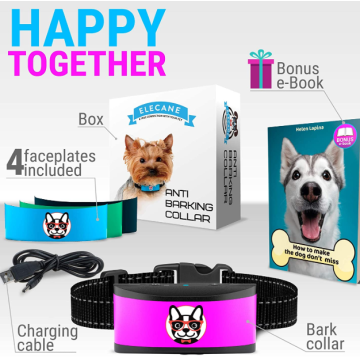 Allenamento per cani No Shock Bark Collar