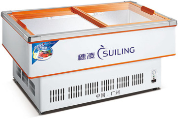 2000L commerical chest deep refrigerator freezer DLCD-2.0