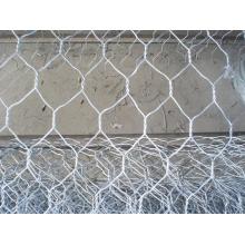 gegalvaniseerd en PVC gecoate zeshoekige mesh gabion box