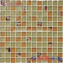 Chinese Painting Glass Mosaic Tile Crystal Mosaic Tile Glass Floor Tile