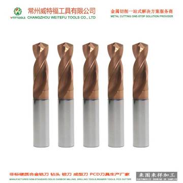 WTFTOOLS solid tungsten carbide drill bit