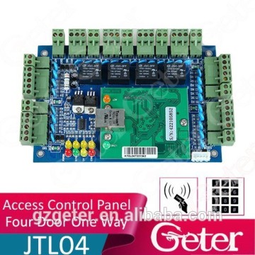 tcp/ip four-door one-Way Access Control Panel Four Door Access Control Panel