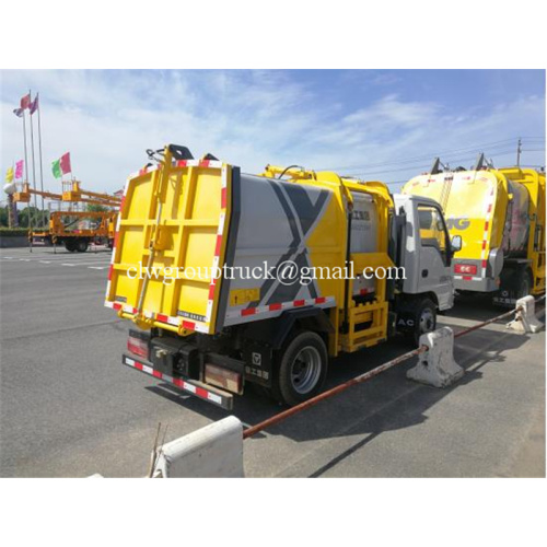 Cheap 4x2 Hydraulic Lifting Garbage Truck