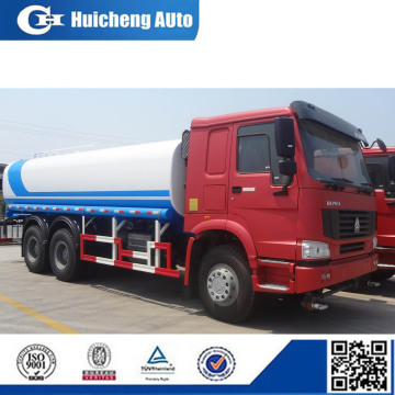 20m3 Howo 6x4 Water Tanker Truck