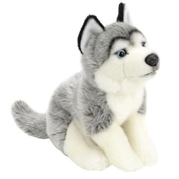 soft toy husky , plush husky , plush husky dog toy