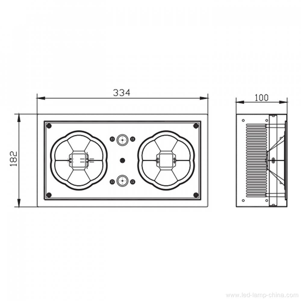 Indoor Hydroponic LED Grow Light