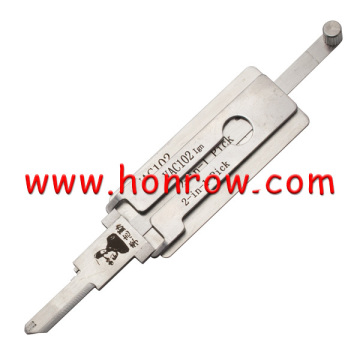 Original Lishi VAC102 2 in 1 decoder and lock pick only for ignition lock Renault