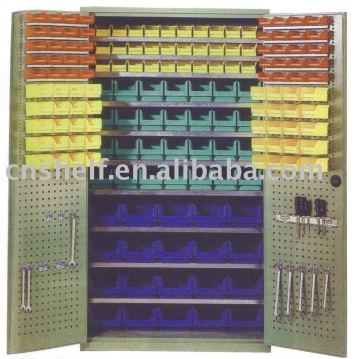 Steel storage cabinet