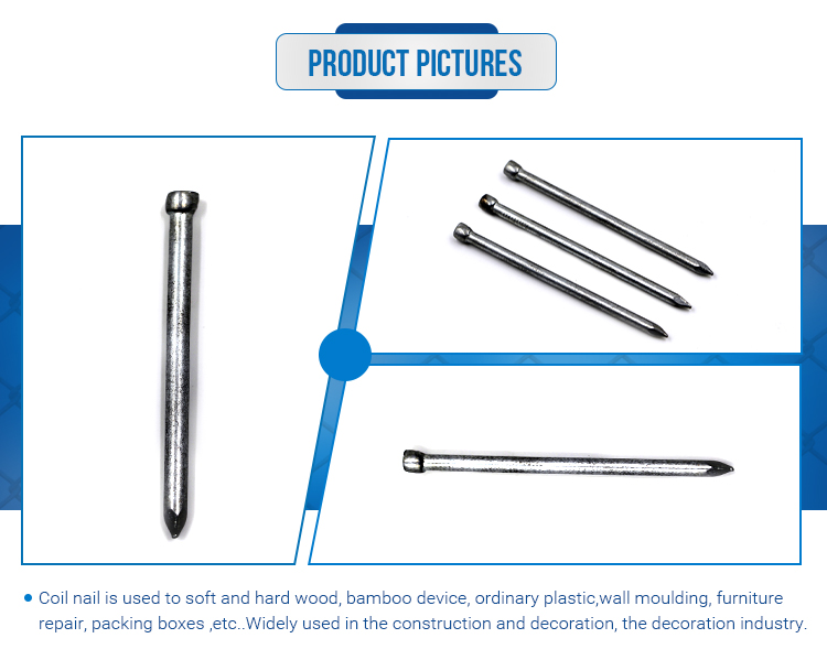 Q195 Material Headless Common Iron Nail Based on High Quality