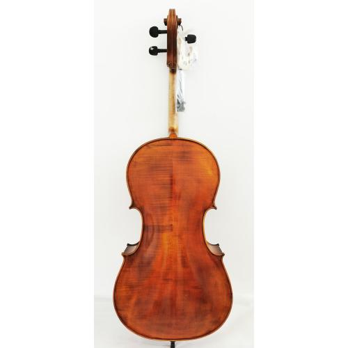 Violoncelo de madeira maciça com acabamento brilhante