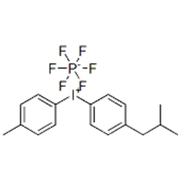 (4-méthylphényl) [4- (2-méthylpropyl) phényl] iodonium hexafluorophosphate CAS 344562-80-7