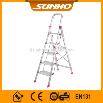 Folding aluminium attic ladder