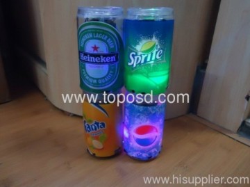 Seven Colored Light Creative Coca Cola Speaker Coke Mini Small Speaker Mini Gift Stereo Speakers 