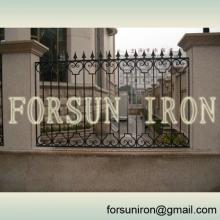 wrought iron fence
