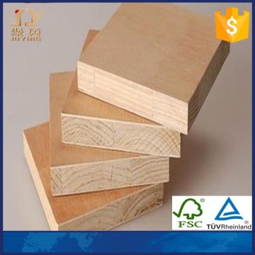 Laminated wood block board for furniture