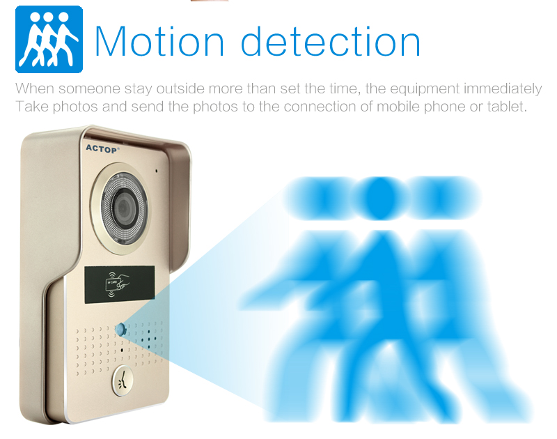WIFI Kamera Pintu Video Video Door Camera WIFI