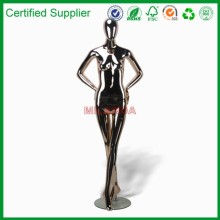 Black female full body mannequin, garment/apparel/raccessories retail store display