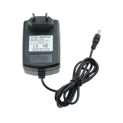 Штекерное зарядное устройство EU Plug 24V-1A-24W Настенное зарядное устройство