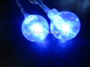 cotton ball light string christmas decor christmas decorations made in china