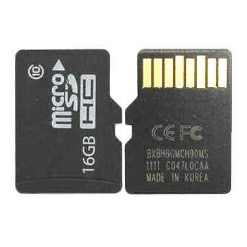 Class10 16GB microSD Card with Adapter for Digital Camera HD Videos