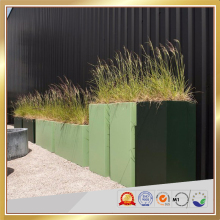 Waterproof galvanized rectangular Metal planter box