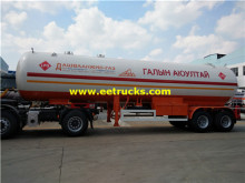 38cbm 15ton LPG Transportation Semi Trailers