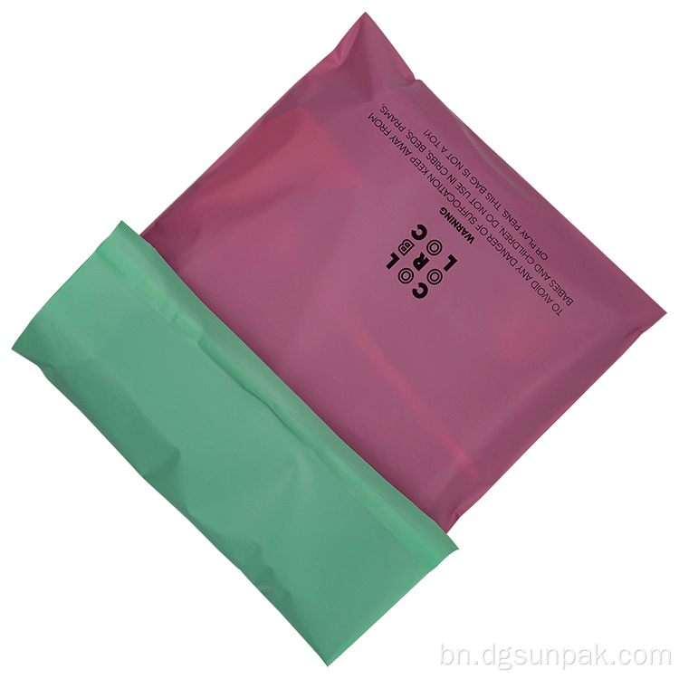 পোশাক ব্যাগ প্যাকেজ কুরিয়ার কাস্টম পলি mailers