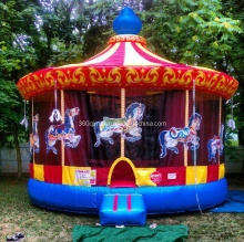 Inflatable Outdoor Carousel Bouncer (BMBC264)