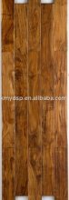 Acacia hand scraped solid wood floor