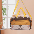 Cute yellow cartoon large capacity mommy shoulder bag portable Mum bag