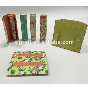 colorful folding paper box portable eco-friendly box for tube