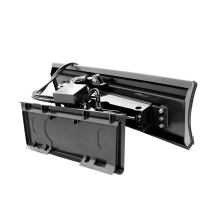 Universal Wheel Skid Steer Loader Attachment: Shear and Dozer Blade for Farm and Garden Works