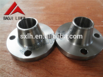 ANSI cl150-cl2500 titanium weld neck flanges