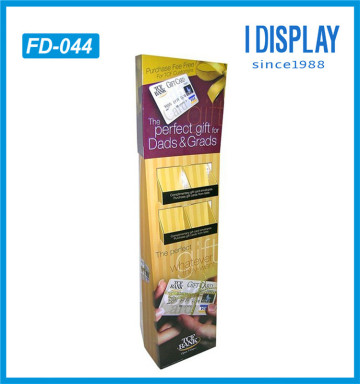 custom cardboard gift card display stand greeting card display