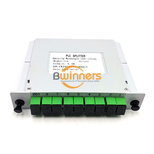 1x8 Sc Apc Plc Splitter