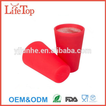 FDA-approved Unbreakable Silicone Pint Glasses Beer Cups