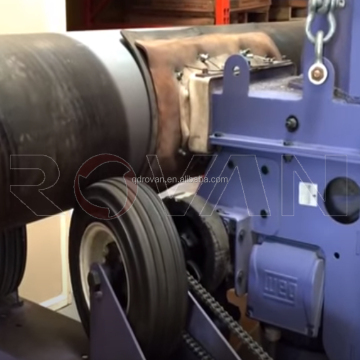 Automatic Roller Steel Pipe Shot Blasting Machine / Sand Blasting Equipment