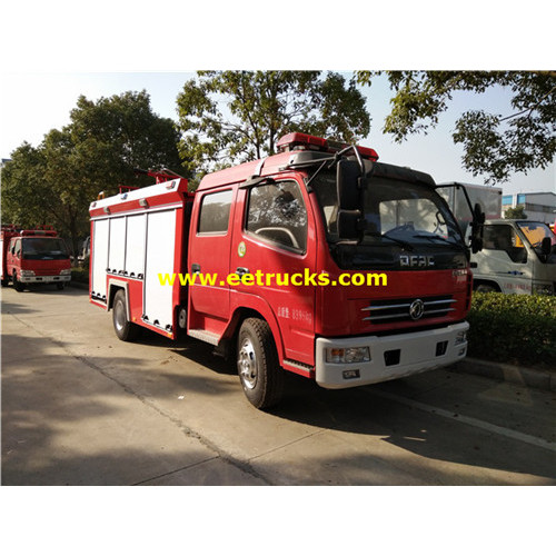 Camiones blandos 6cbm 4x2 Fire Rescue