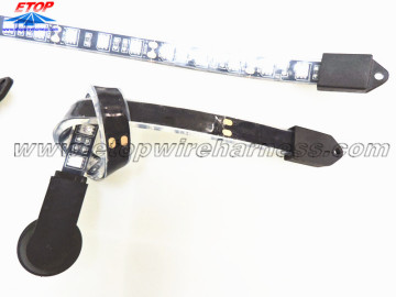 Molded cable for LED light car