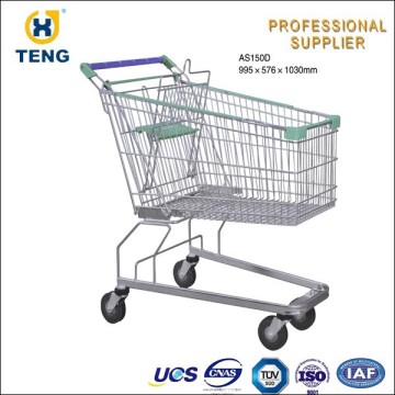 Asia Style Metal Shopping Trolley AS150D