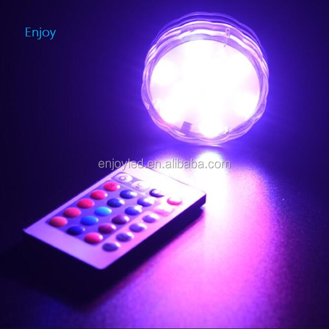 Led lamp for aquarium fish tank diving waterproof light low light RGB remote control light