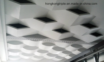 Aluminum Single Panel and Aluminum Waved Ceiling Tiles
