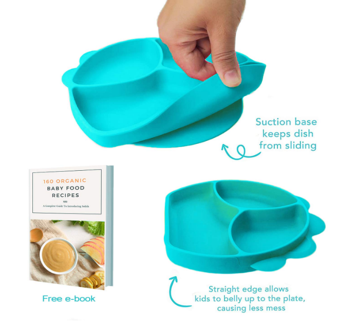 Silicone Baby Plate