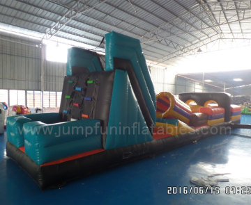 EN15649 Inflatable Obstacle Course , Interactive Inflatable Obstacle , Kids Obstacle course Equipment