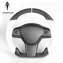Carbon Fiber Steering Wheel For Tesla  Model Y S Model 3 Steering Wheel Weight 2020 2021