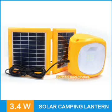 2016 High quality OEM Portable Rechargable LED Solar Lantern