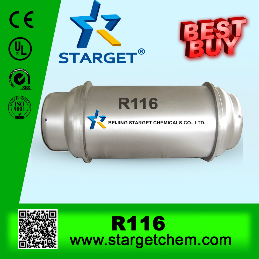 refrigerant gas R116 for ac used as refrigeration system