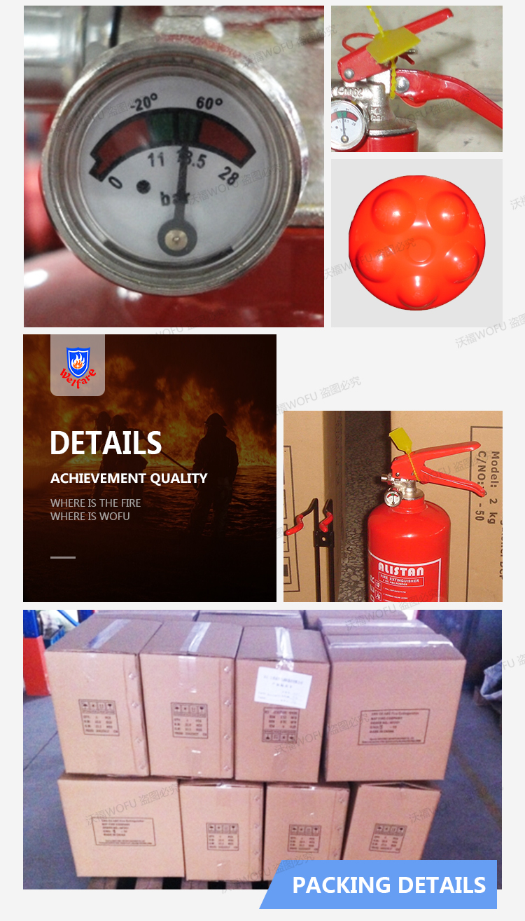 2kg Dcp CE fire extinguisher