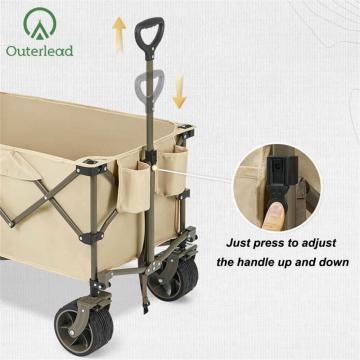 Outdoor Widely Used High Strength Steel Folding Wagon