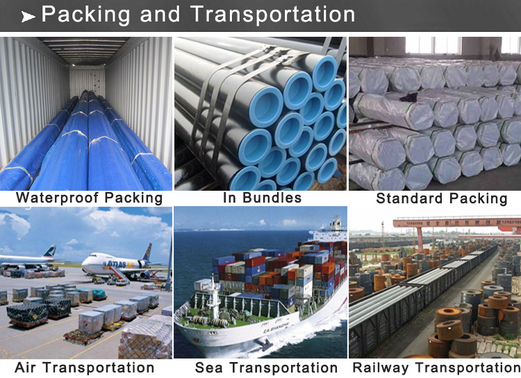 API steel pipe packing and transportation 8